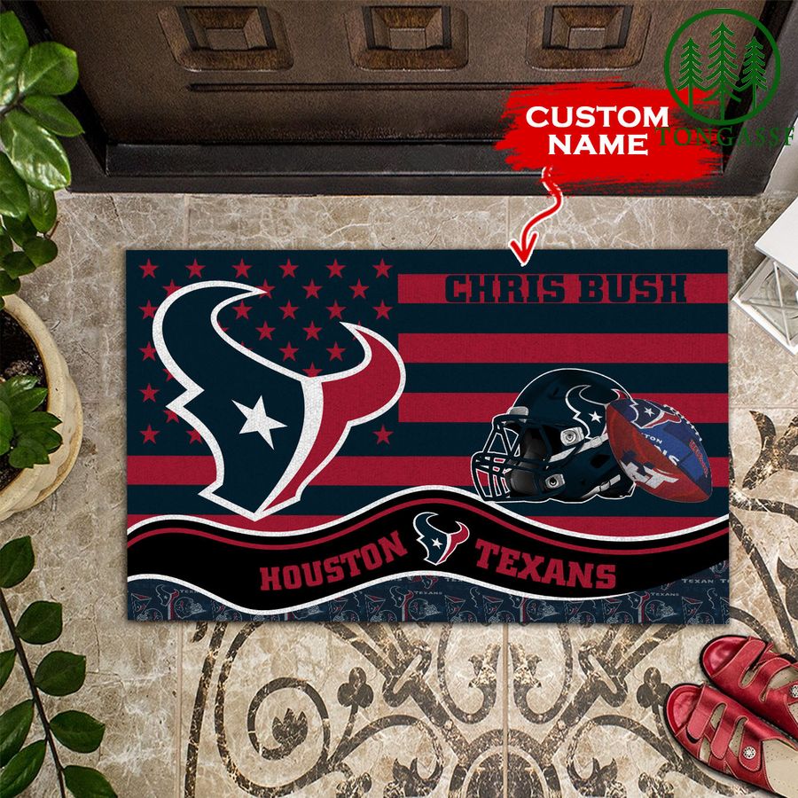 Houston Texans Personalized Doormat BGDMM592