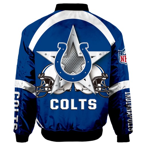 Indianapolis Colts Thick Bomber Jacket CSBBT187
