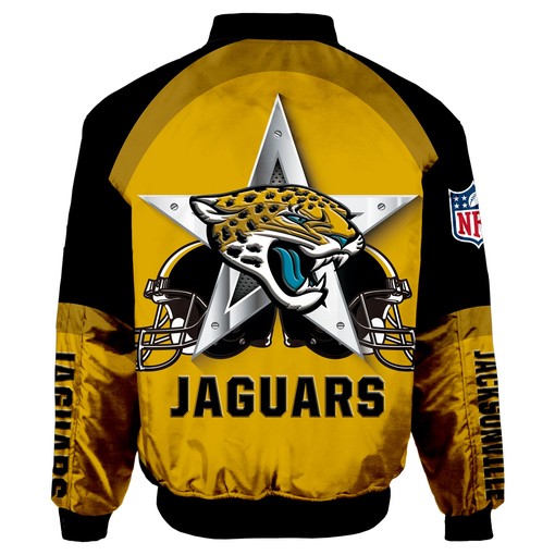 Jacksonville Jaguars Thick Bomber Jacket CSBBT188