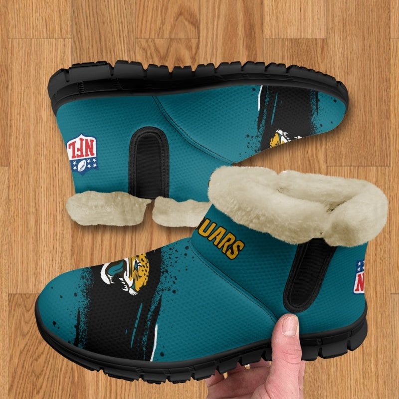 Jacksonville Jaguars Comfy Winter Snow Boots AZDDWSB000090