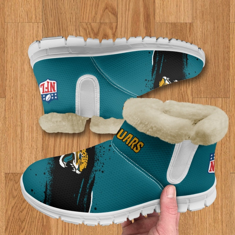 Jacksonville Jaguars Comfy Winter Snow Boots AZDDWSB000090