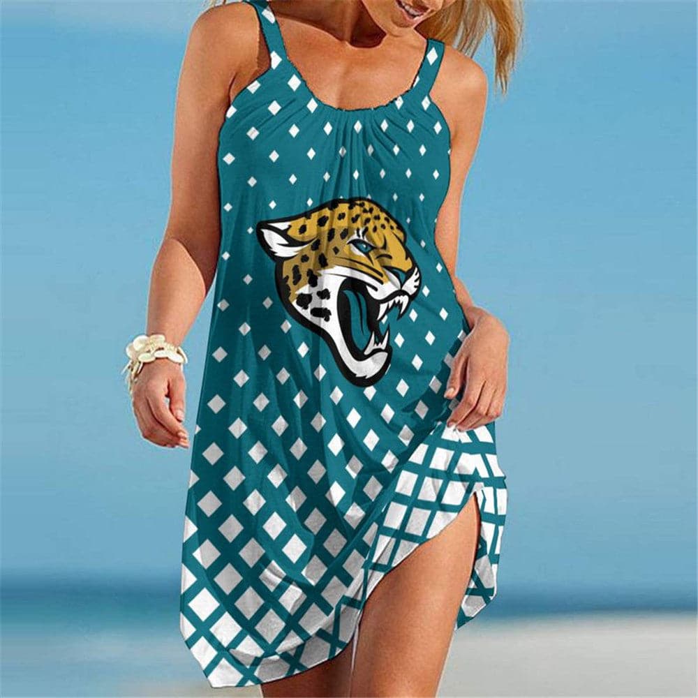 Jacksonville Jaguars Beach Dress BG176