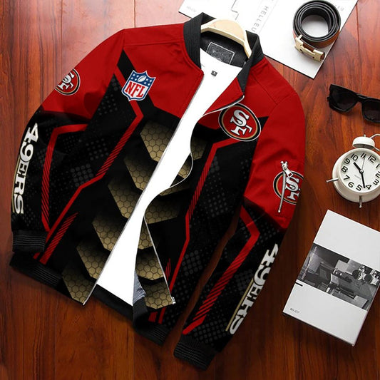 San Francisco 49ers Personalized Bomber Jacket AZCBJ158