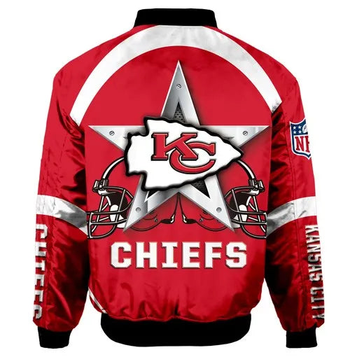 Kansas City Chiefs Thick Bomber Jacket CSBBT189
