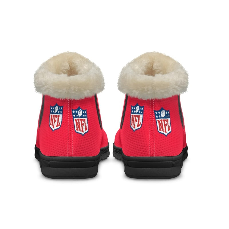 Kansas City Chiefs Comfy Winter Snow Boots AZDDWSB000091