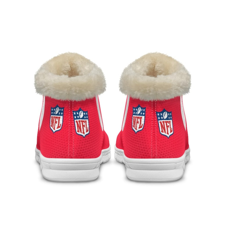 Kansas City Chiefs Comfy Winter Snow Boots AZDDWSB000091