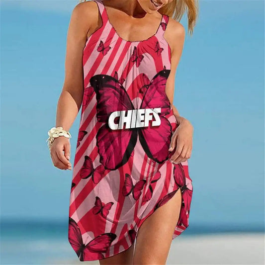 Kansas City Chiefs Beach Dress BG156