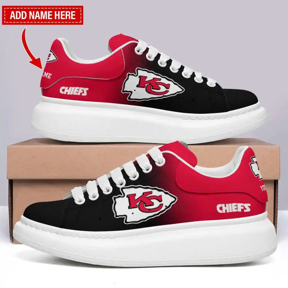 Kansas City Chiefs Personalized MQ Sneakers BG65