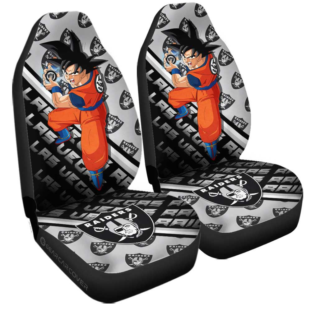 Las Vegas Raiders Car Seat Covers Goku AZBTCSC000026