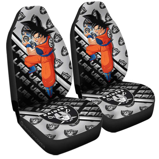 Las Vegas Raiders Car Seat Covers Goku AZBTCSC000026