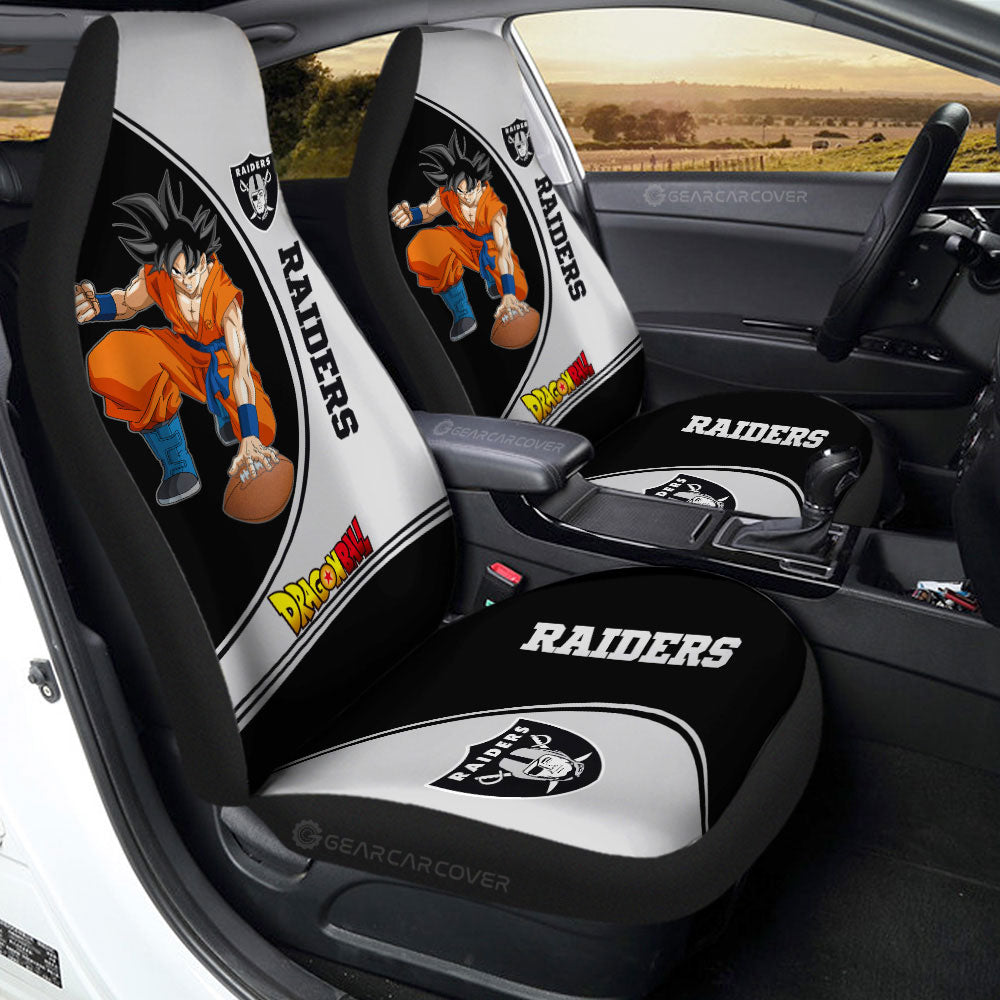 Las Vegas Raiders Car Seat Covers Goku AZBTCSC000025