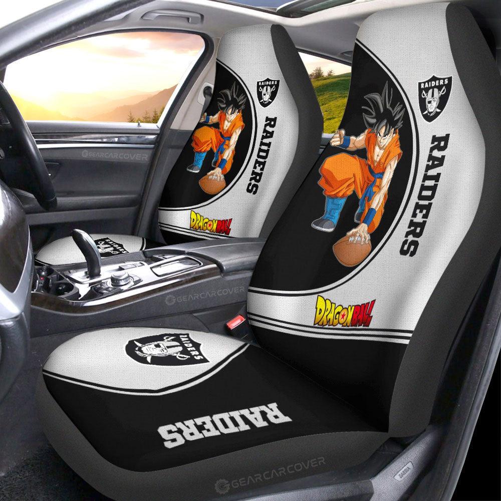 Las Vegas Raiders Car Seat Covers Goku AZBTCSC000025