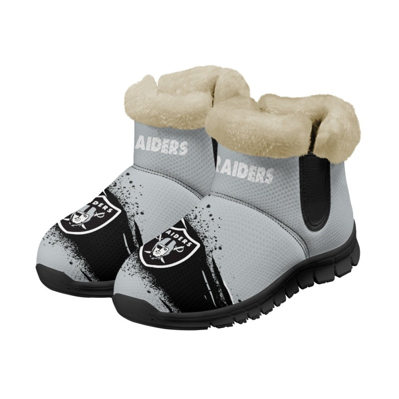 Las Vegas Raiders Comfy Winter Snow Boots AZDDWSB000092