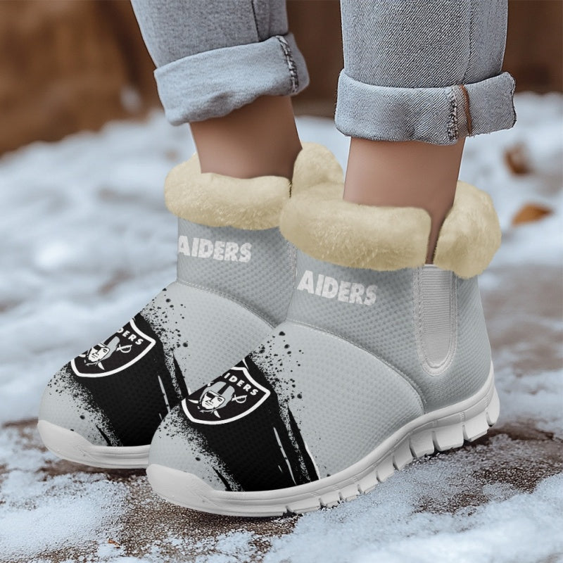 Las Vegas Raiders Comfy Winter Snow Boots AZDDWSB000092