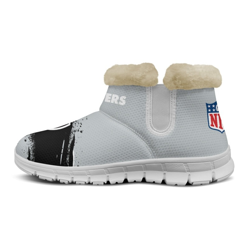 Las Vegas Raiders Comfy Winter Snow Boots AZDDWSB000092