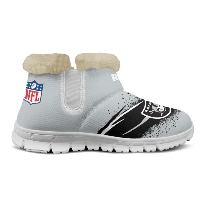 Las Vegas Raiders Comfy Winter Snow Boots AZDDWSB000092