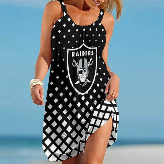 Las Vegas Raiders Beach Dress BG177