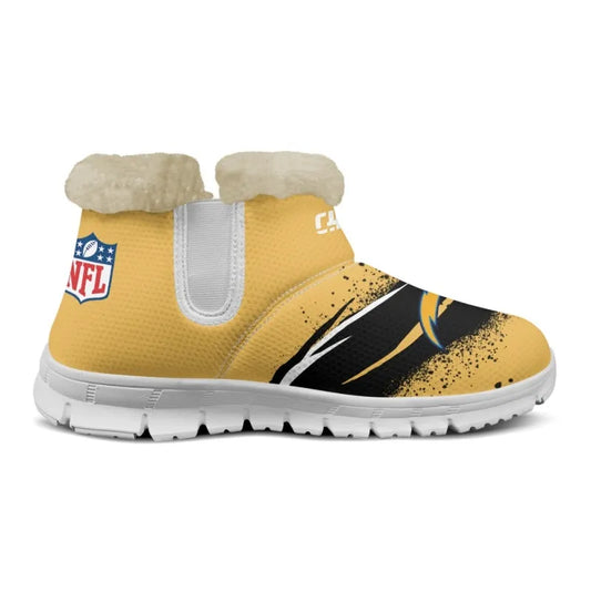 Los Angeles Chargers Comfy Winter Snow Boots AZDDWSB000093