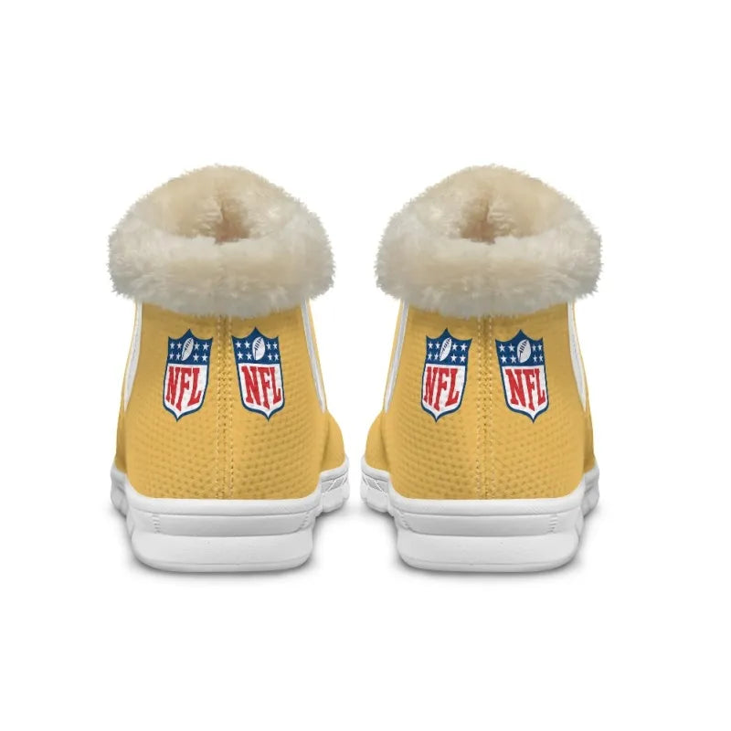 Los Angeles Chargers Comfy Winter Snow Boots AZDDWSB000093