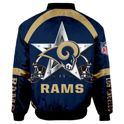 Los Angeles Rams Thick Bomber Jacket CSBBT191