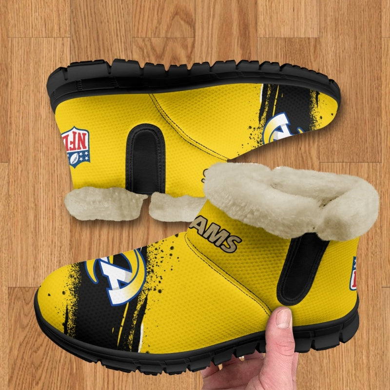 Los Angeles Rams Comfy Winter Snow Boots AZDDWSB000074