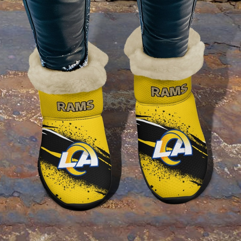 Los Angeles Rams Comfy Winter Snow Boots AZDDWSB000074