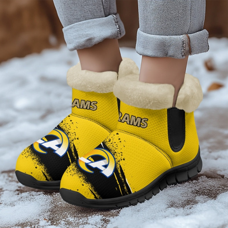 Los Angeles Rams Comfy Winter Snow Boots AZDDWSB000074
