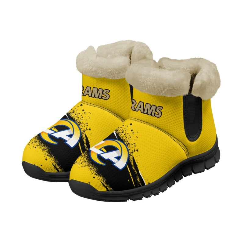 Los Angeles Rams Comfy Winter Snow Boots AZDDWSB000074