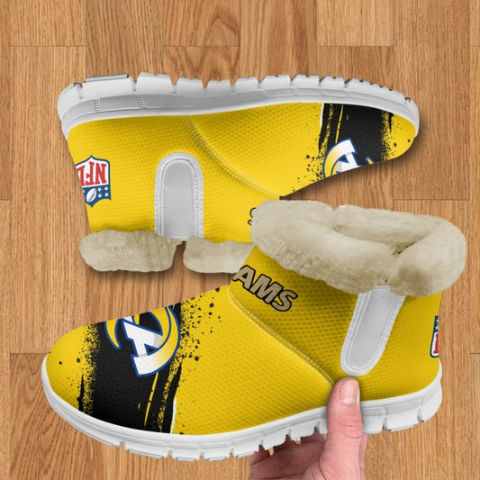 Los Angeles Rams Comfy Winter Snow Boots AZDDWSB000074