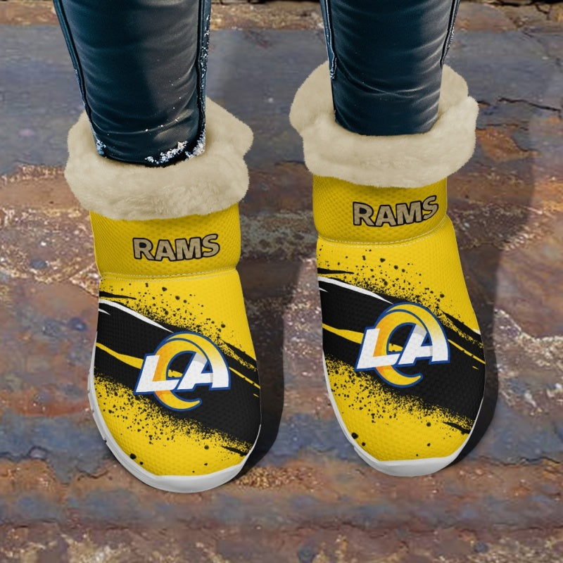 Los Angeles Rams Comfy Winter Snow Boots AZDDWSB000074