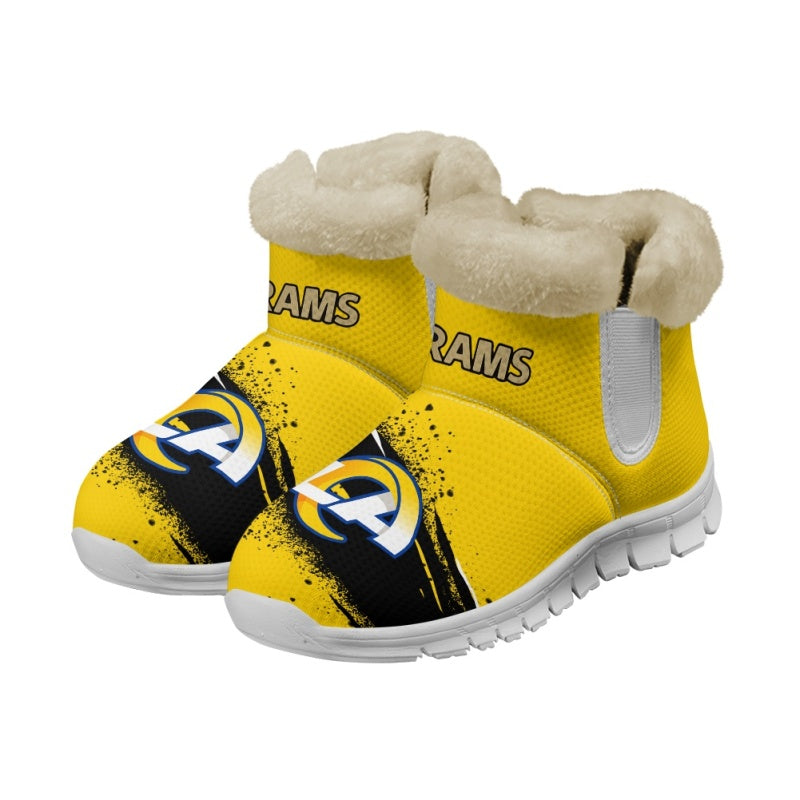 Los Angeles Rams Comfy Winter Snow Boots AZDDWSB000074