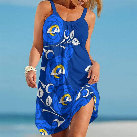 Los Angeles Rams Beach Dress BG209