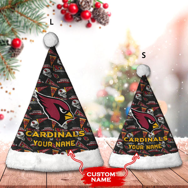 Arizona Cardinals Personalized Christmas Hat AZCRMHAT001