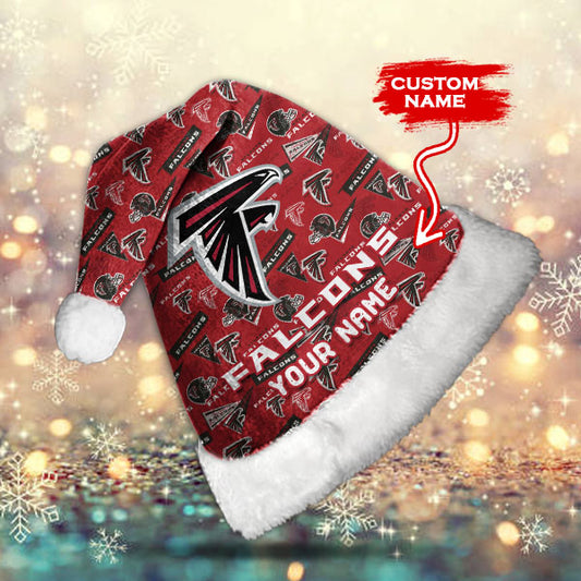 Atlanta Falcons Personalized Christmas Hat AZCRMHAT002