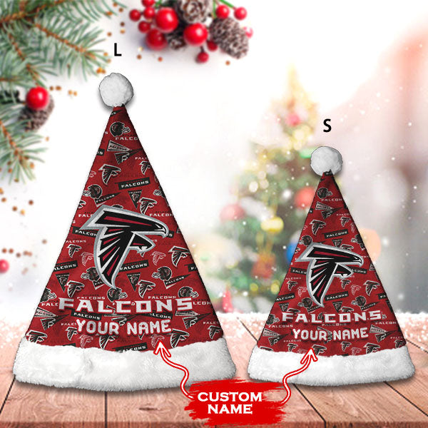 Atlanta Falcons Personalized Christmas Hat AZCRMHAT002