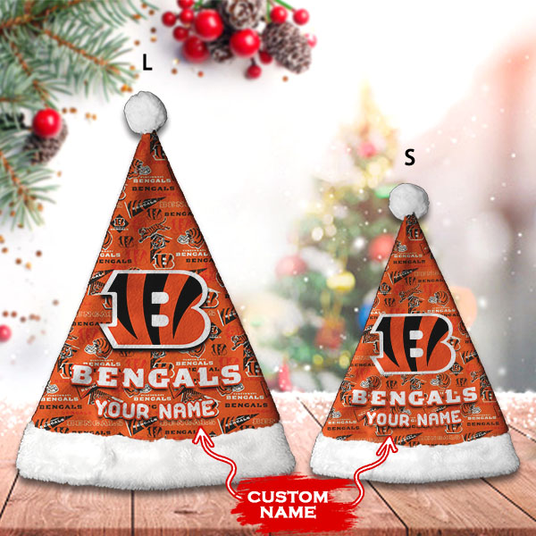 Cincinnati Bengals Personalized Christmas Hat AZCRMHAT007