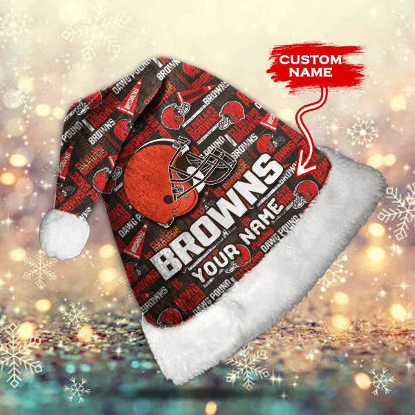 Cleveland Browns Personalized Christmas Hat AZCRMHAT008