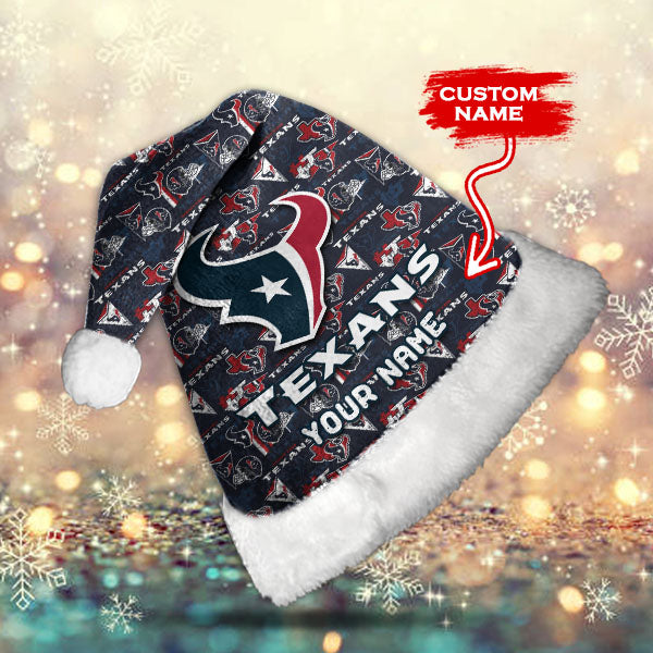 Houston Texans Personalized Christmas Hat AZCRMHAT013