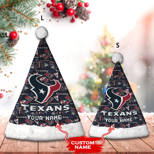 Houston Texans Personalized Christmas Hat AZCRMHAT013