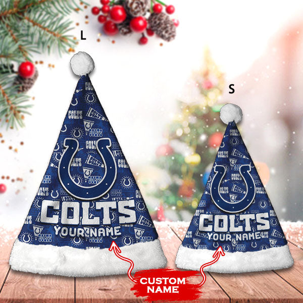 Indianapolis Colts Personalized Christmas Hat AZCRMHAT014