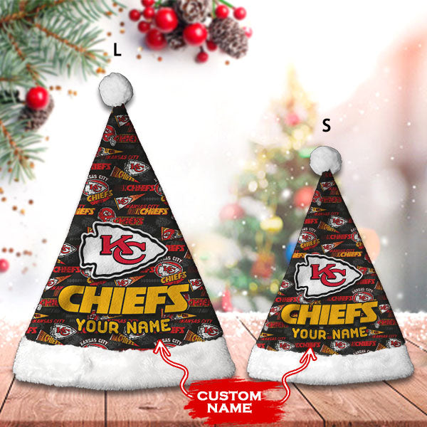 Kansas City Chiefs Personalized Christmas Hat AZCRMHAT016