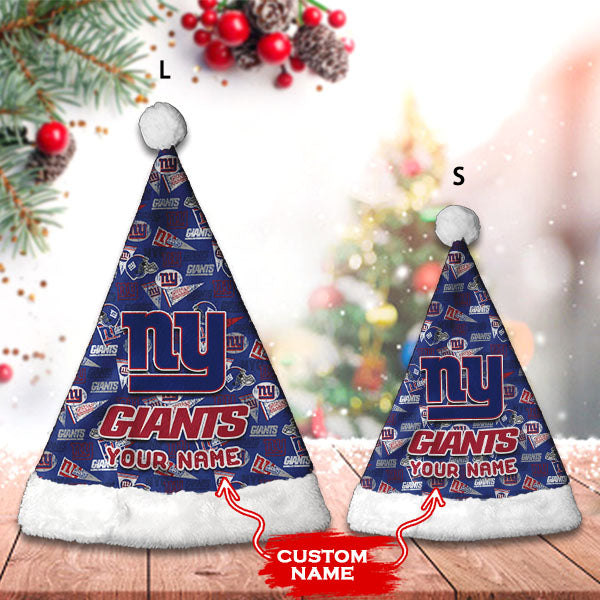 New York Giants Personalized Christmas Hat AZCRMHAT024