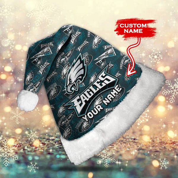 Philadelphia Eagles Personalized Christmas Hat AZCRMHAT026