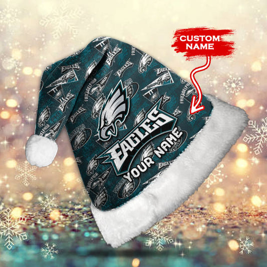 Philadelphia Eagles Personalized Christmas Hat AZCRMHAT026