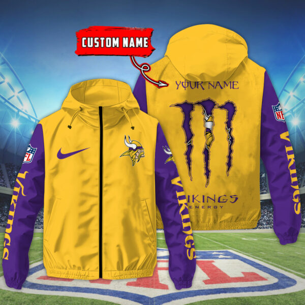 Minnesota Vikings Outdoor Jacket AZBTOJ000034