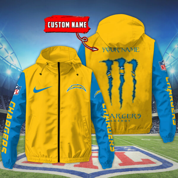 Los Angeles Chargers Outdoor Jacket AZBTOJ000059