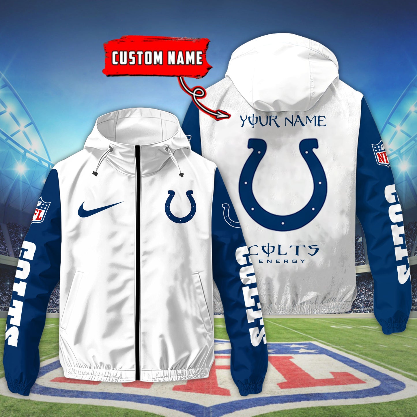 Indianapolis Colts Outdoor Jacket AZBTOJ000070