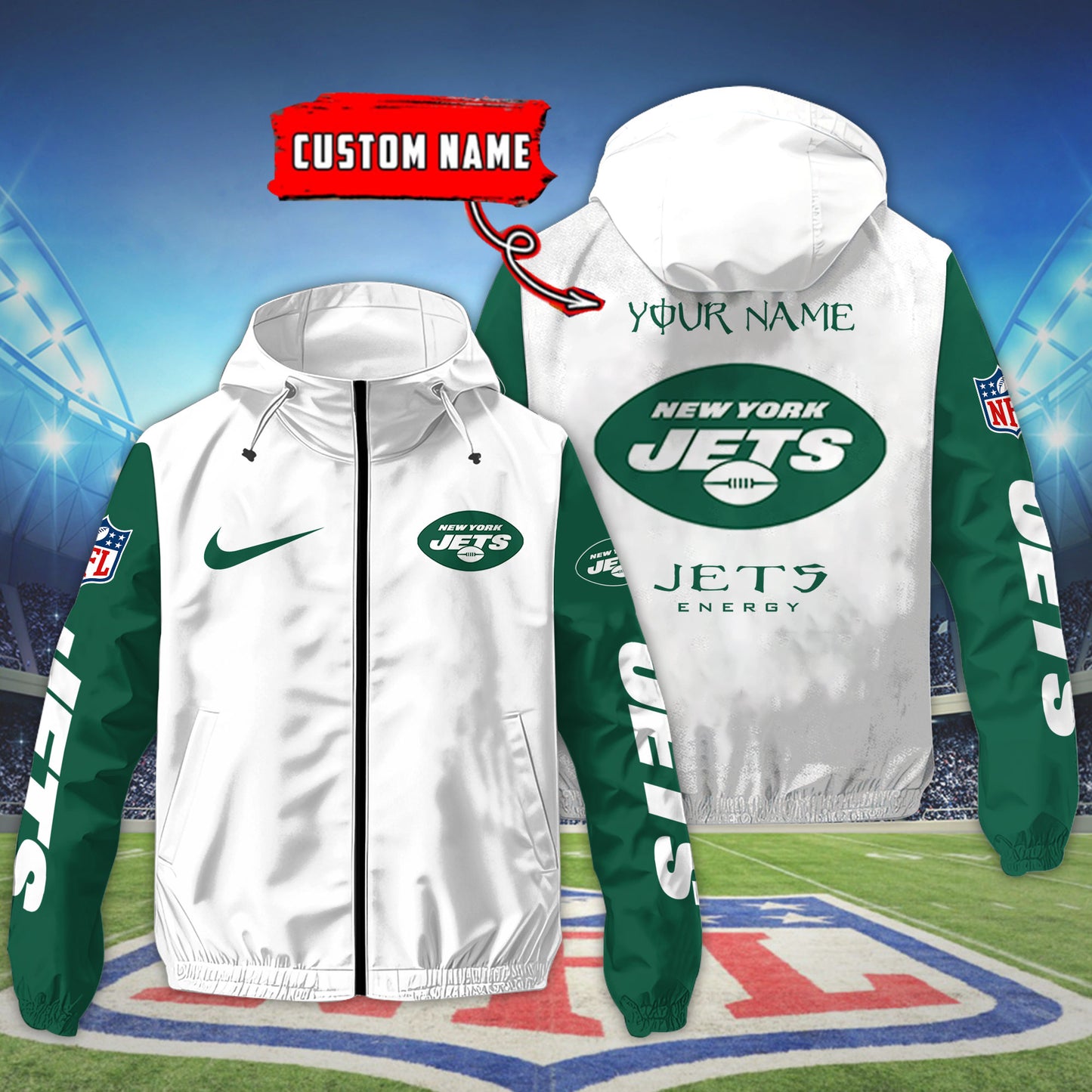 New York Jets Outdoor Jacket AZBTOJ000078