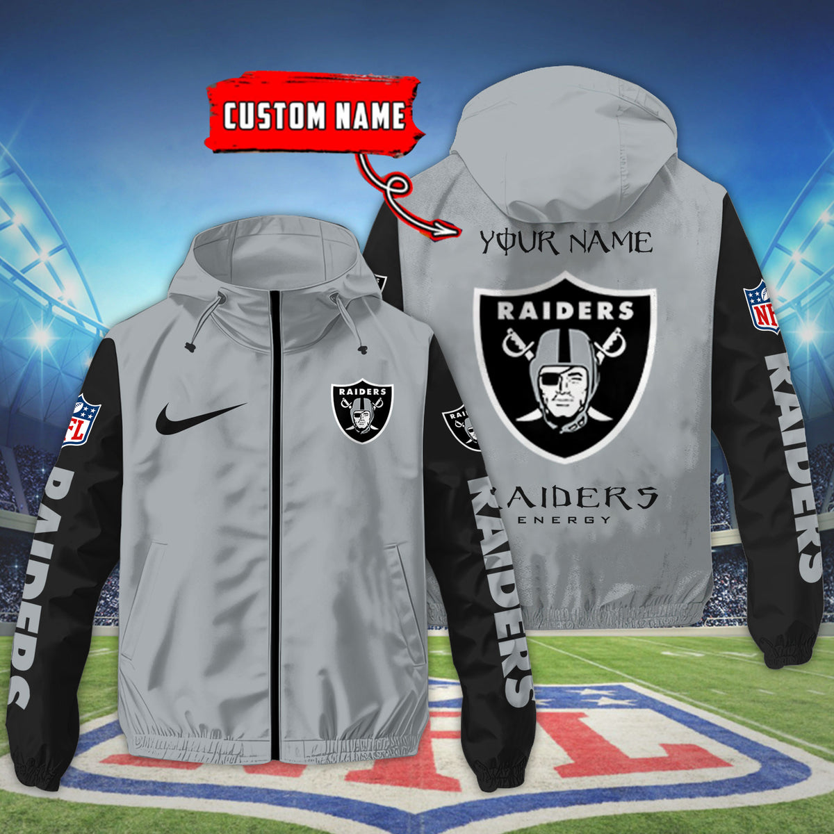 Las Vegas Raiders Outdoor Jacket AZBTOJ000079