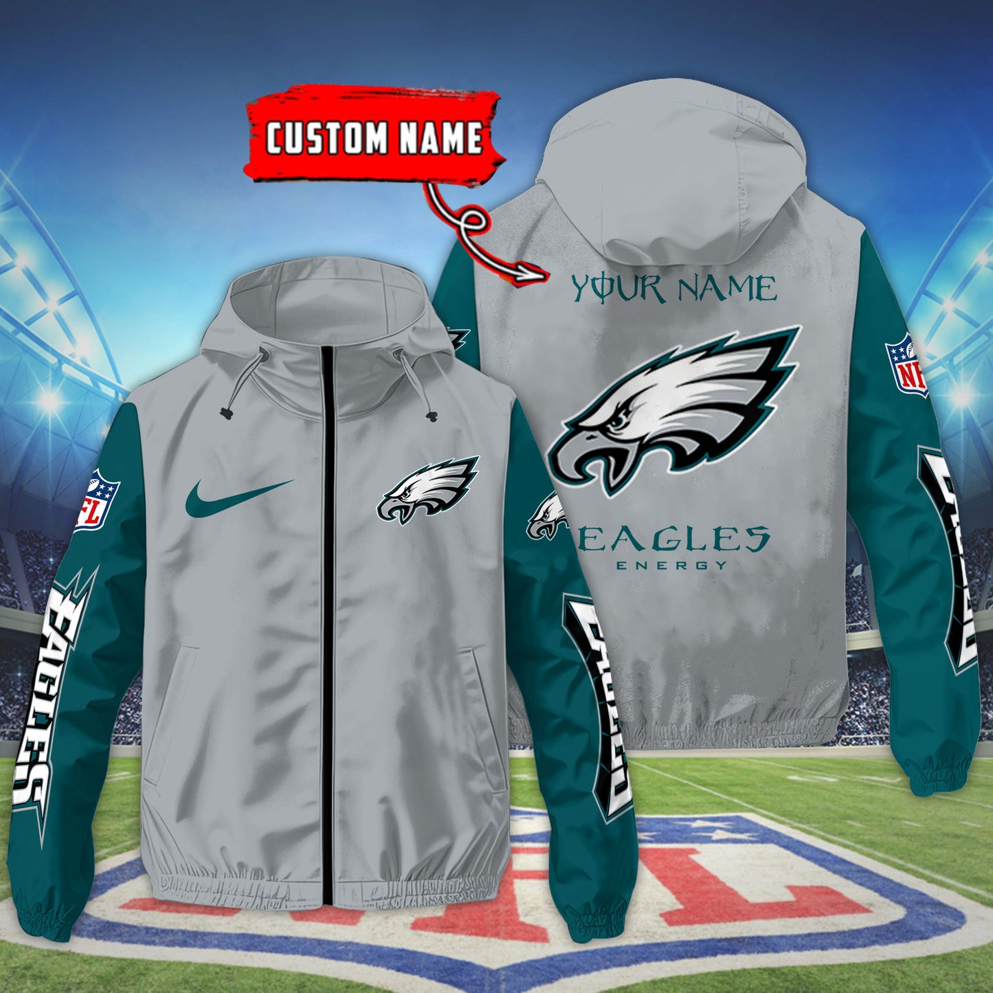Philadelphia Eagles Outdoor Jacket AZBTOJ000080